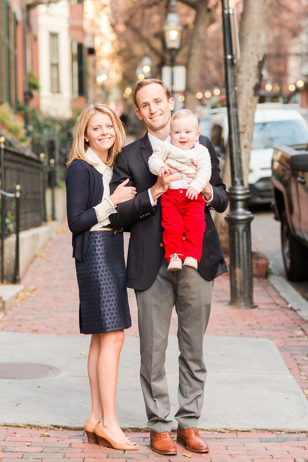 Allie, Riley, and Johnny's Beacon Hill Family Session | Boston Family ...