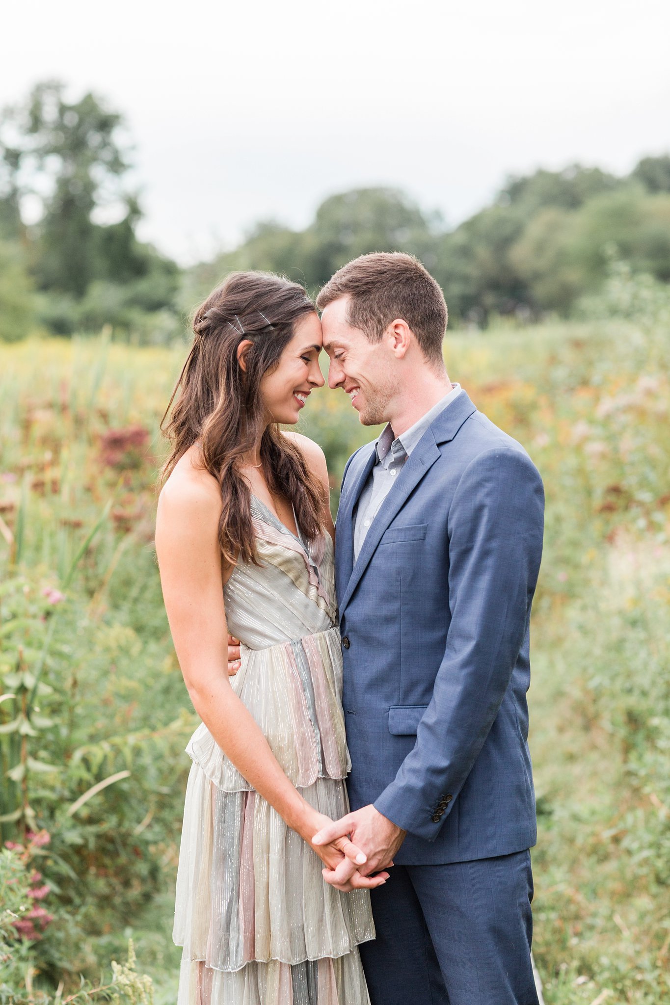 rock meadow engagement session